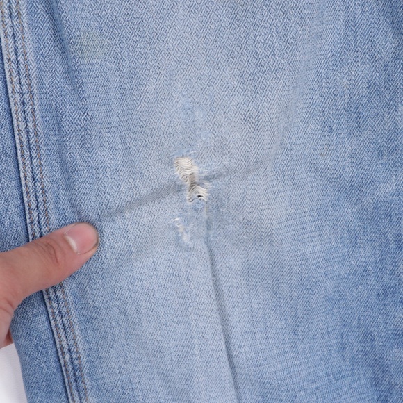 80s Wrangler Mens 33x31Bootcut Denim Jeans USA - Picture 11 of 12